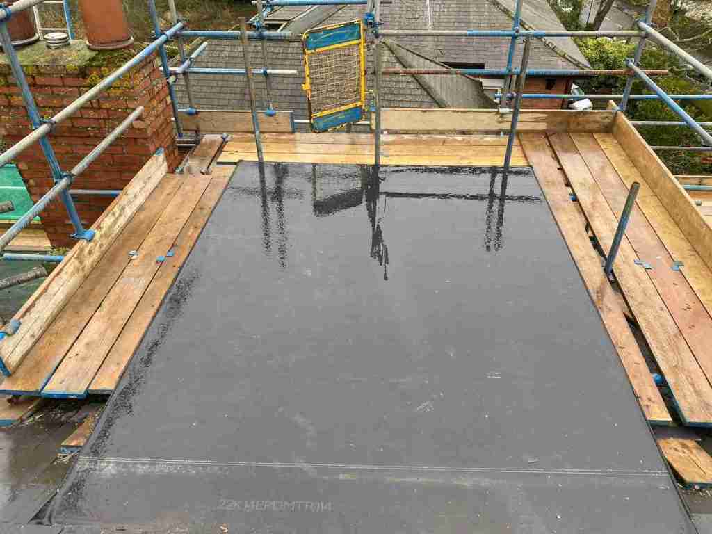 New Flat Roof
