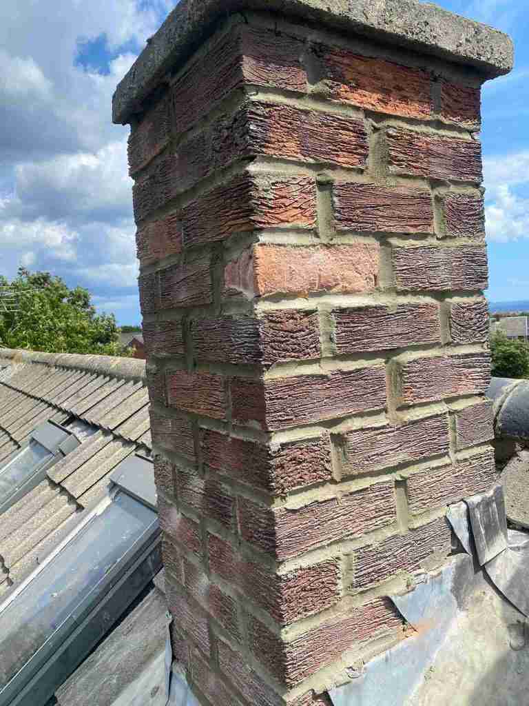 Repaired Chimney