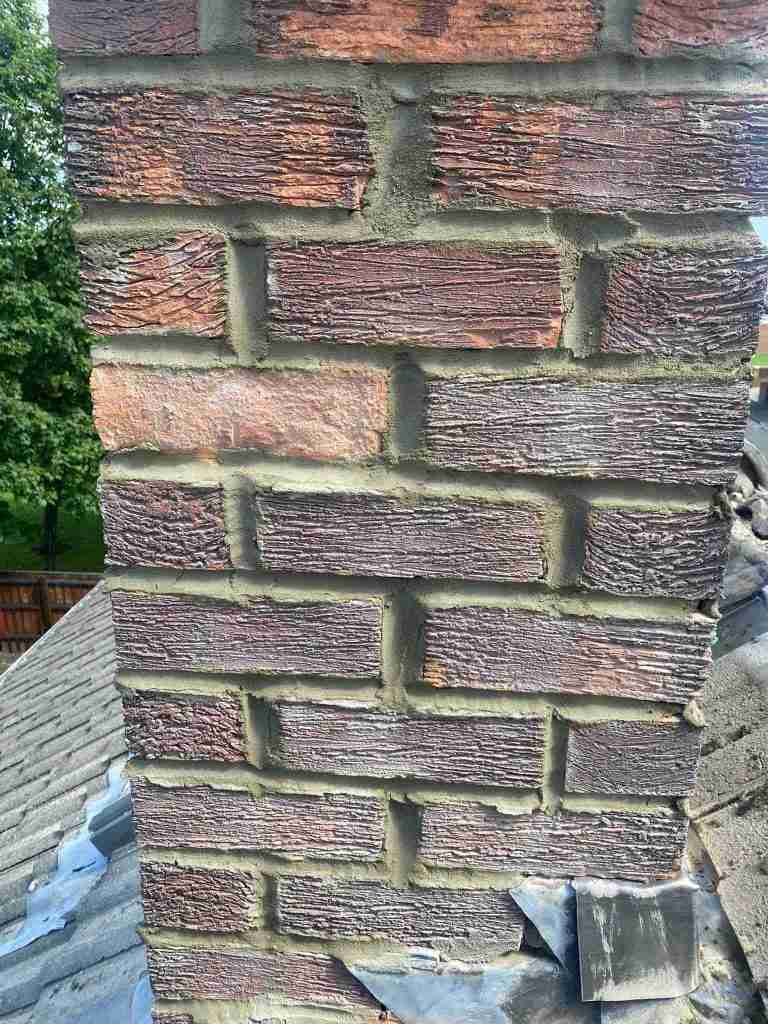 Damaged Chimney